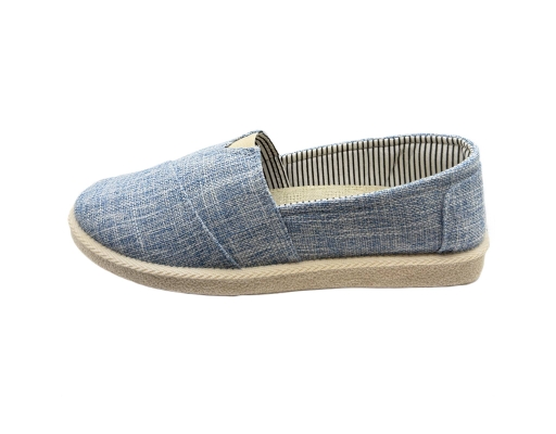 Ladies Soft Canvas Travel Shoes Light Blue The Good Shoes image 1
