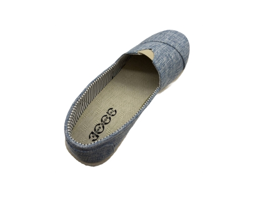 Ladies Soft Canvas Travel Shoes Light Blue The Good Shoes image 4