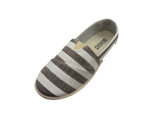 Ladies Soft Canvas Travel Shoes Stripe The Good Shoes image 1