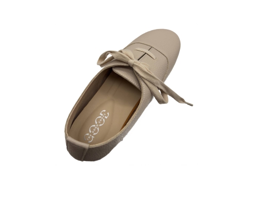 Ladies Soft Casual Shoes Khaki The Good Shoes image 3