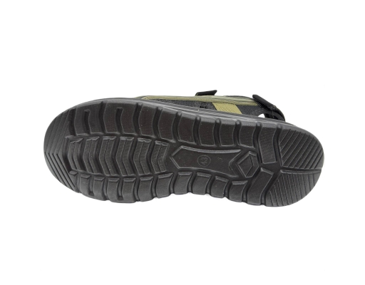 Men's Walking Sandals Green The Good Shoes image 3