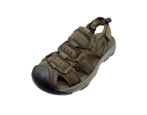 Men's Walking Sandals Green The Good Shoes image 1
