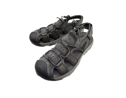 Men's Walking Sandals Grey The Good Shoes image 0