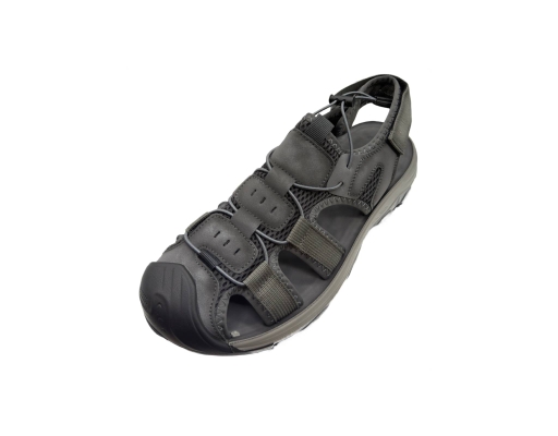 Men's Walking Sandals Grey The Good Shoes image 1