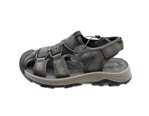 Men's Walking Sandals Grey The Good Shoes image 2