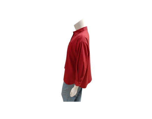 Long Sleeve Blouse Red Plus Collection image 1
