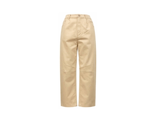 Barrel Cut Twill Long Pants Cream L Scar image 0