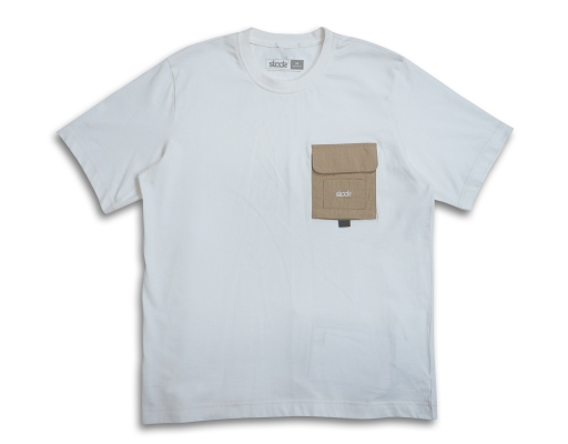 Stads Noa Pocket Tee White | myaeon2go
