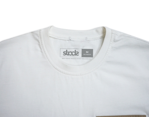 Stads Noa Pocket Tee White | myaeon2go