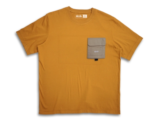 Stads Noa Pocket Tee Mustard