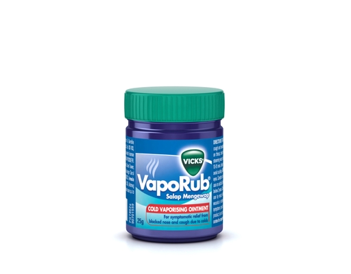 Vicks Vaporub, 25g - Fast Cough & Cold Relief