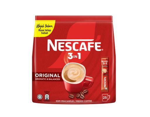 Nescafe 3 in 1 Original, 25x18g - Aromatic Blend