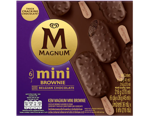 Magnum Mini Brownie Wall's