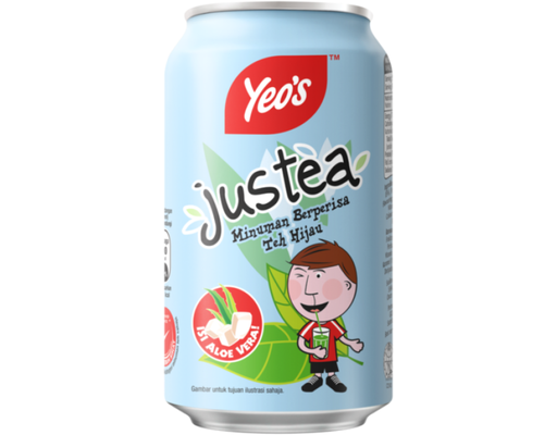 Justea With Aloe Vera Can Yeo's