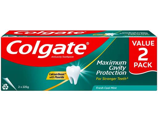 Toothpaste Fresh Cool Mint Value Twin Pack Colgate