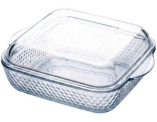Square Baking Dish With Glass Lid Borart
