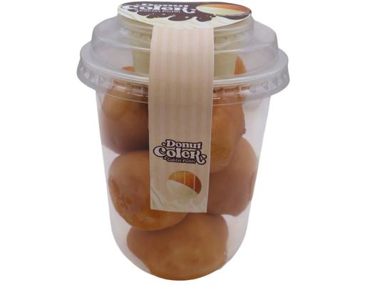 Donut Colek Coklat Putih (White Chocolate Dip) La Boheme