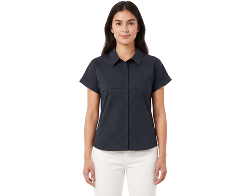 Short Sleeve Oxford Shirt TIZED LADIES