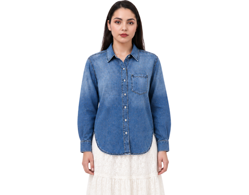 Long Sleeve Shirt With Stone SCAR