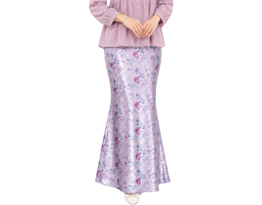 Shining Printed Skirt Puteri