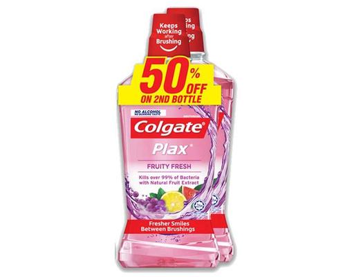 Mouthwash Plax Fruity Fresh Colgate
