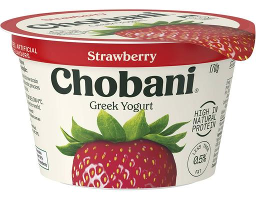 Strawberry 0% Fat Yogurt Chobani