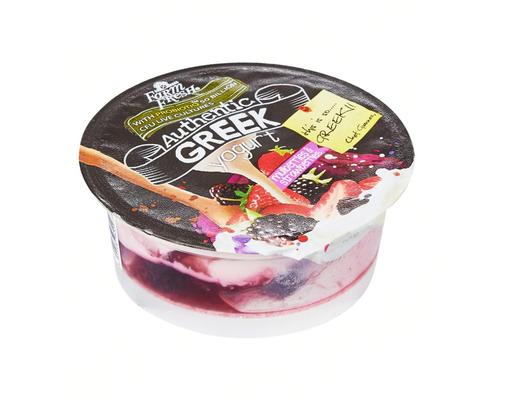 Greek Yogurt Mulberries & Strawberries Farm Fresh