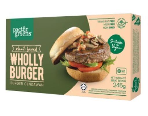 Plant Based Wholly Burger Pacific Greens