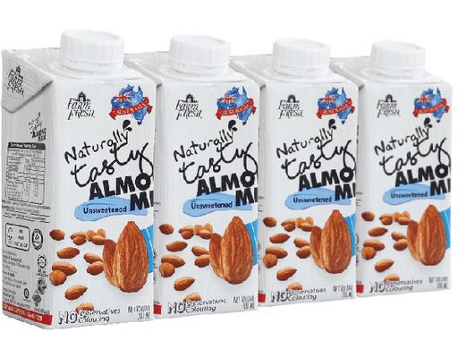 UHT Almond Milk Unsweetened Farm Fresh