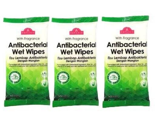 Antibacterial Wet Wipes Fragrance TOPVALU