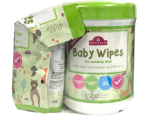 Baby Wipes Scented Value Pack TOPVALU