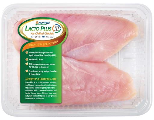 Lacto Plus 111 ABF Chicken Skinless Boneless Breast Nutriplus