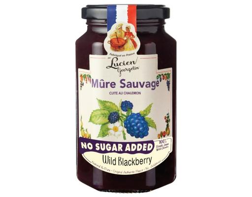 Natural Wild Blueberry Jam No Sugar Lucien Georgelin