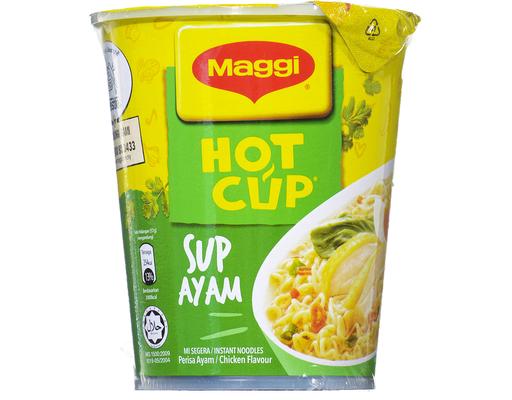 Hot Cup Chicken Maggi