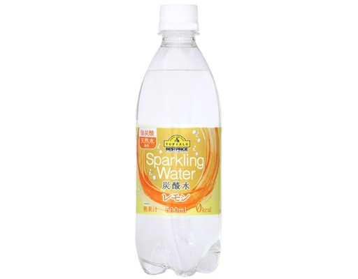 Best Price Sparkling Water Lemon TOPVALU