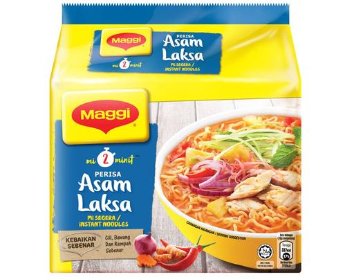 2 Minute Assam Laksa Instant Noodle Maggi