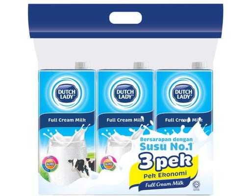 UHT Pure Farm Full Cream Milk Dutch Lady