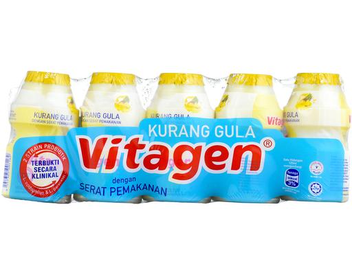 Cultured Milk Less Sugar Pineapple Vitagen