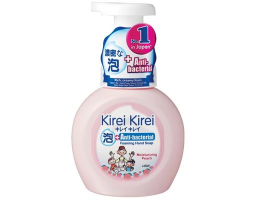 Anti-Bacterial Foam Hand Moisterizer Peach Kirei-Kirei