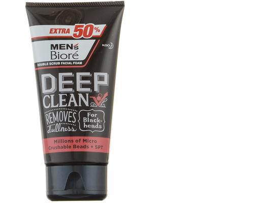 Men's Double Scrub Facial Biore