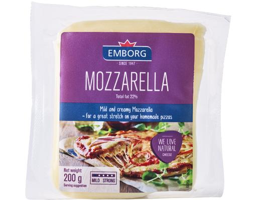 Mozzarella Cheese Block Emborg