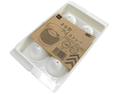 Ice Ball Tray 6 Cubes Daiso