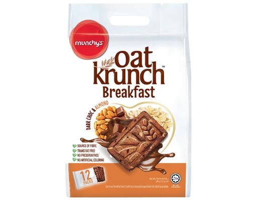 Oat Krunch Breakfast Dark Chocolate With Almond Munchy'S