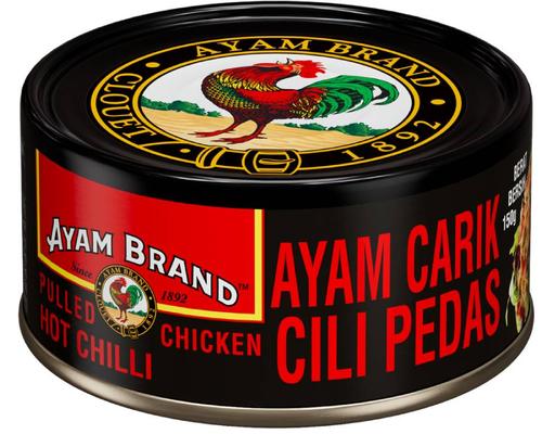 Pulled Chicken Hot Chilli Ayam Brand
