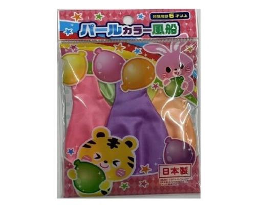 Pearl Colour Balloons Daiso