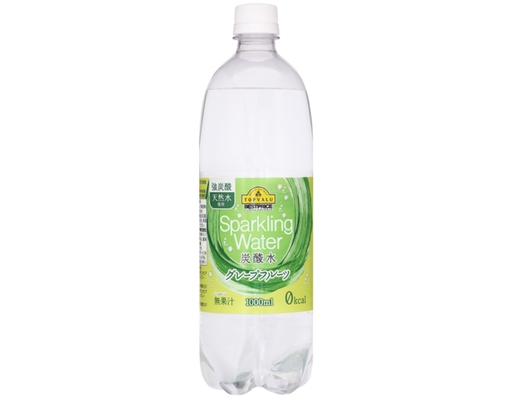 Best Price Sparkling Water Grapefruit TOPVALU
