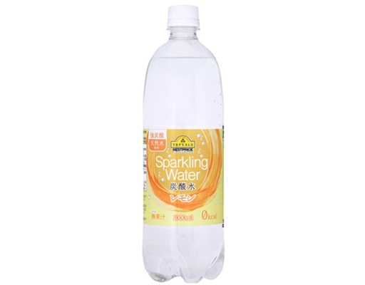 Best Price Sparkling Water Lemon TOPVALU