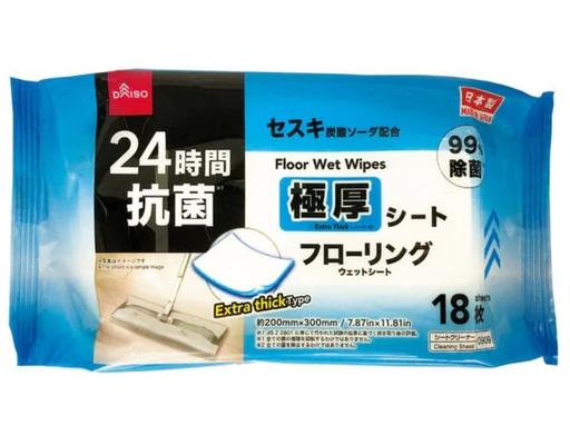 Floor Wet Wipes Extra Thick Daiso