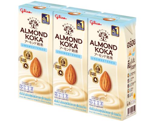 Almond Koka Unsweetened Glico