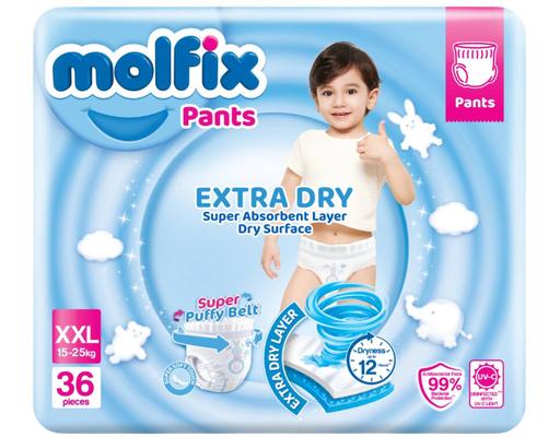 Extra Dry Pants XXL36 Molfix